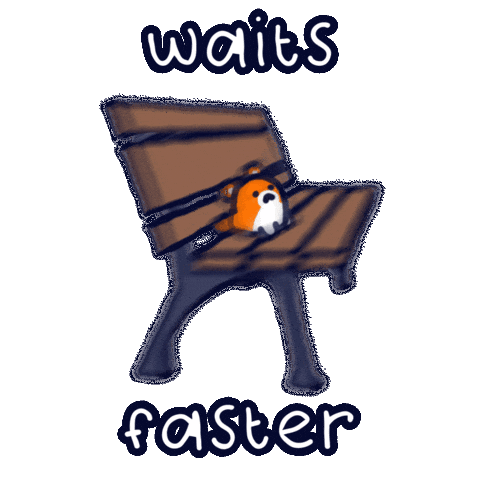 Sticker Waiting Sticker