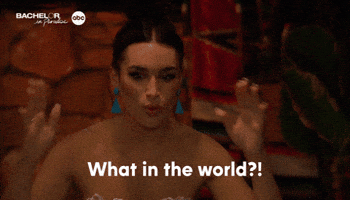 Surprise Wow GIF by Bachelor in Paradise