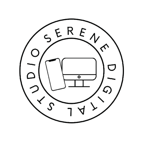 Serene Digital Studio Sticker