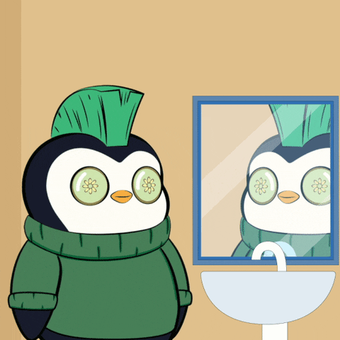 Happy I Love Me GIF by Pudgy Penguins