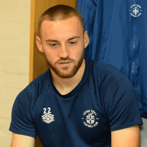 Confused Football GIF by Luton Town FC