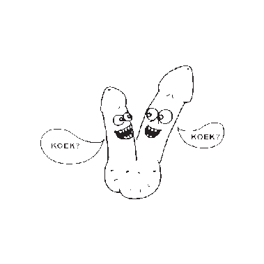 Duo Bananas Sticker by doublekoek