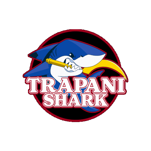 Trapani Shark Official Sticker