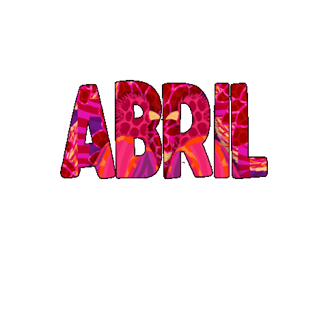 Abril Sticker