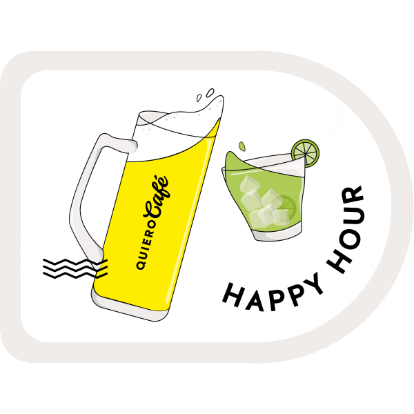 Quiero Café Sticker