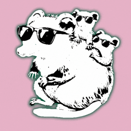 Opossum Gruene GIF