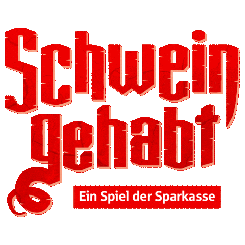 Epic Games Schwein Gehabt Sticker by Sparkasse