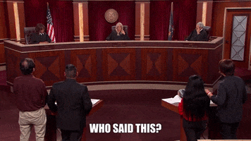 Who Said This GIF by Hot Bench