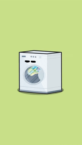 Laundry Day Dancing GIF