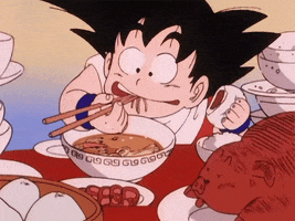 Dragon Ball Eating GIF by Toei Animation