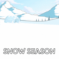 Snow Winter GIF by Ordinary Frends