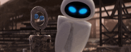Wall E Love Gif By Disney Pixar