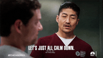 Calm Down Chill Out GIF by NBC