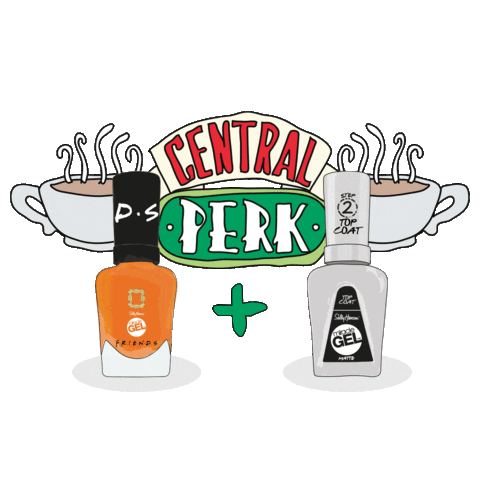 Central Perk Friends Sticker by Sally Hansen