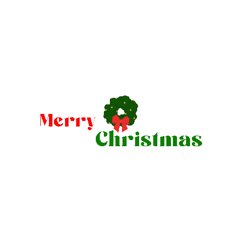 Happy Merry Christmas Sticker