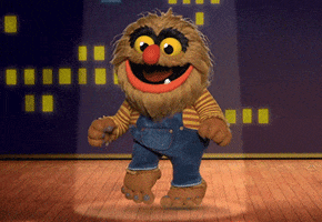 Running Man Dance GIF by Muppet Wiki