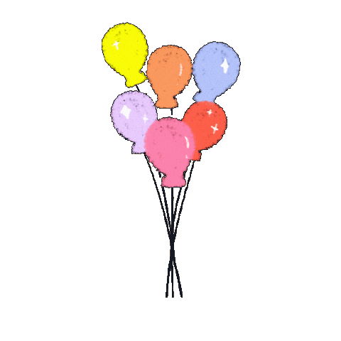 Balloon Celebrate Sticker