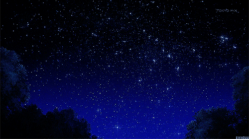  night stars GIF