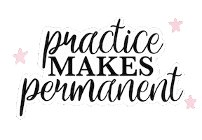 Practise Sticker
