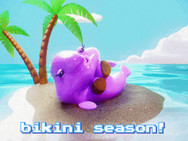 Summer 3D GIF by GIPHY Studios 2023