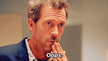 Dr House Oops GIF
