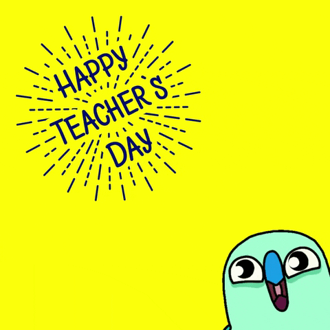 Teachers Day Teacher GIF by Digital Pratik