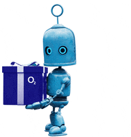 Robot Gift GIF by O2