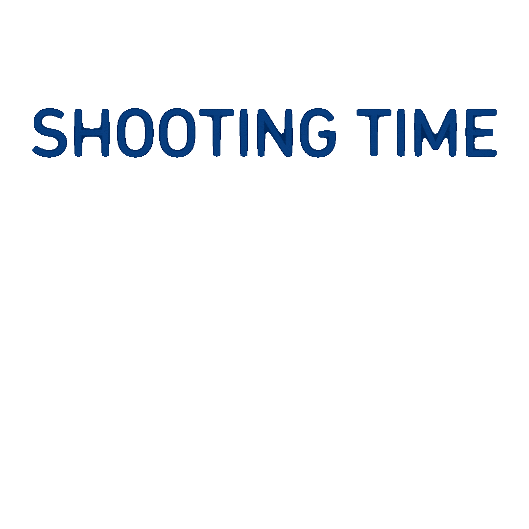 Shooting Stay Tuned Sticker by Werbeagentur Dreamland