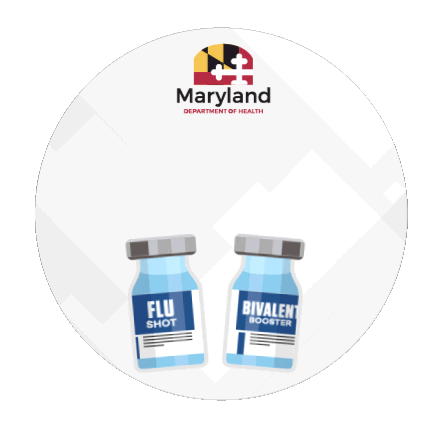 Maryland Department of Health Sticker