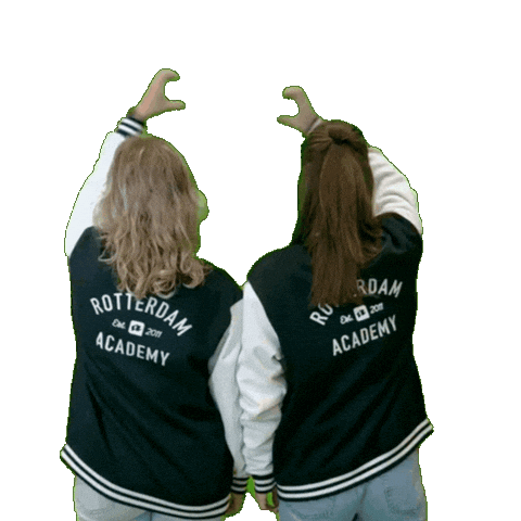 Heart Rac Sticker by HR - Rotterdam Academy