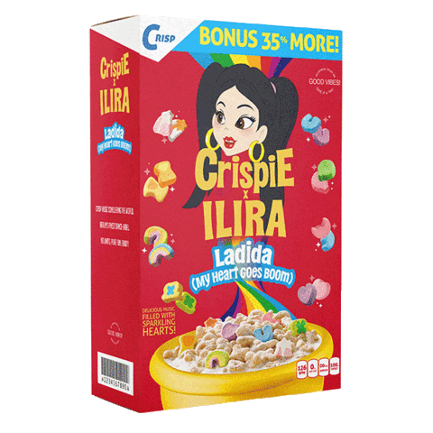 Cereal Ladida Sticker by CRISPIE