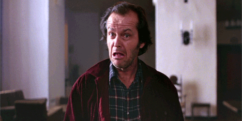 The Shining Lol GIF by Maudit - Find & Share on GIPHY