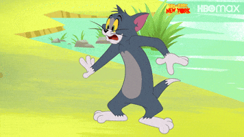 Shocked Tom And Jerry GIF by HBO Max
