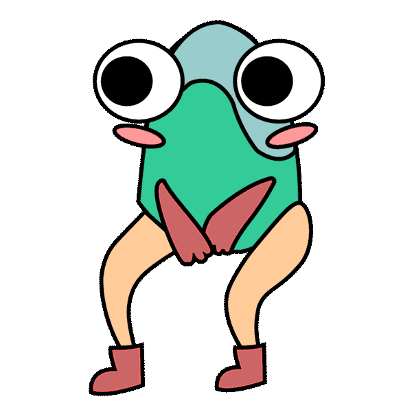 Happy Fish Sticker