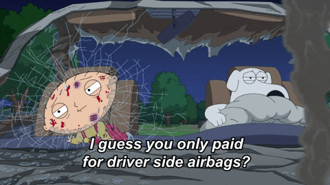 Funbag Airbag / Video Examples - TV Tropes