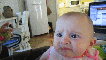 Disgusted Baby GIF - Find & Share on GIPHY