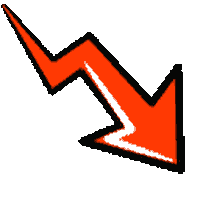 Stock Market Arrows Sticker by Reddit