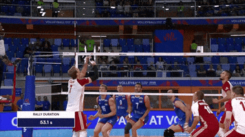 Smash Here We Go GIF by Volleyball World