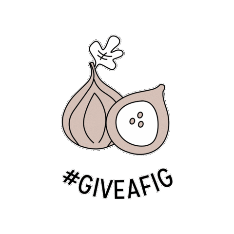 Dry Goods Fig Sticker by Dry Goods Refillery