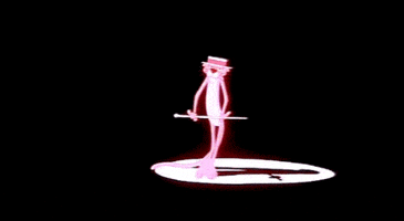 pink panther dancing GIF