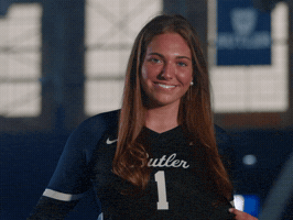 Butler Volleyball GIF by Butler University Athletics