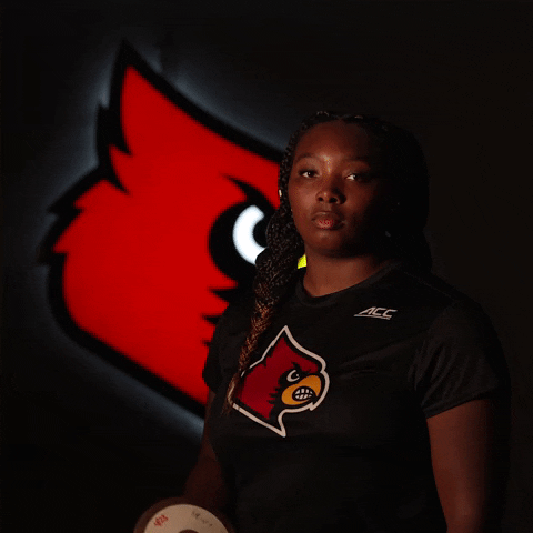 Ready To Throw University Of Louisville GIF by Louisville Cardinals