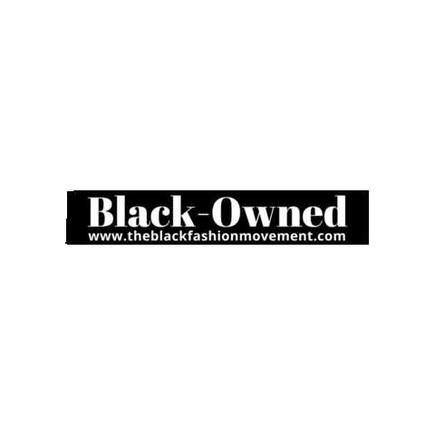 theblackfashionmovement Sticker