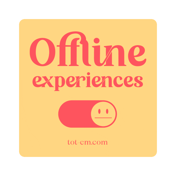 Experiences Sticker by Tot-em