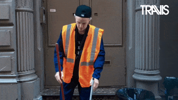 Clean Up Reaction GIF by Travis