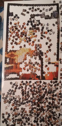 star wars puzzle GIF
