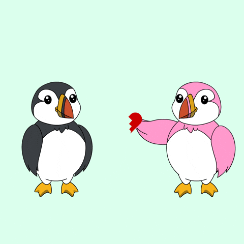 I Love You Goodbye GIF by Puffins