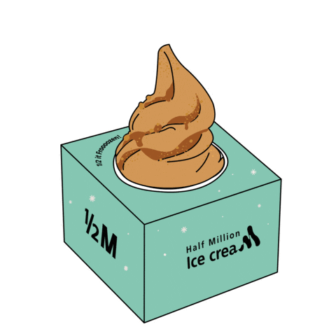 Ice Cream Sticker by Half Million