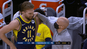 Domantas Sabonis Encouragement GIF by Indiana Pacers