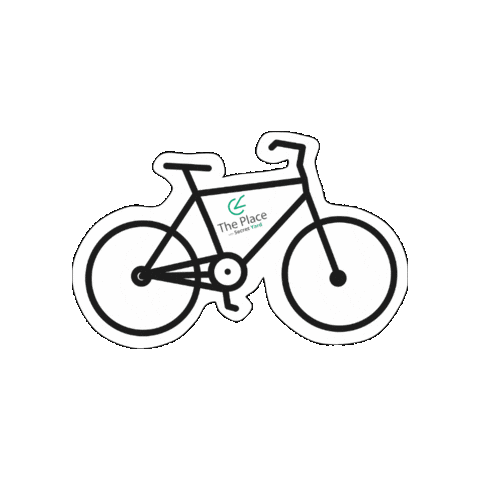 The Place Sticker by The Place by Cocomat Bike